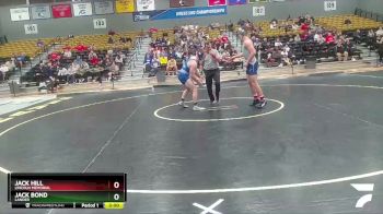 174 lbs Champ. Round 1 - Jack Bond, Lander vs Jack Hill, Lincoln Memorial