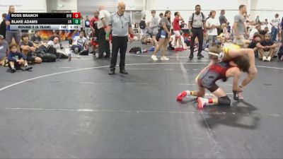 101 lbs Round 5 (6 Team) - Ross Branch, Backyard Brawlers vs Blake Adams, Carolina Reapers