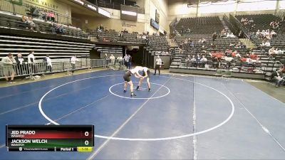 147 lbs Cons. Round 2 - Jed Prado, Wasatch vs Jackson Welch, Wasatch