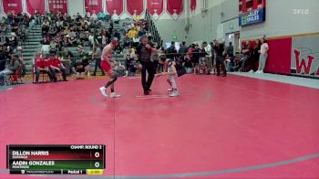 126 lbs Champ. Round 2 - Aadin Gonzales, Montrose vs Dillon Harris, Durango