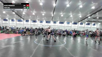140 lbs Quarterfinal - Kilee Herndon, WV Lunatics-EL vs Von Uhl, Jacket W.C.-EL