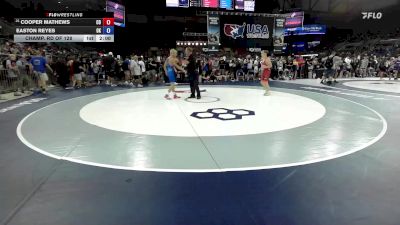 120 lbs Champ. Rd Of 128 - Cooper Mathews, CO vs Easton Reyes, OK