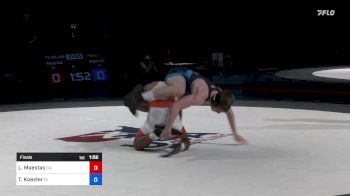 126 lbs Final - Leo Maestas, California vs Timothy Koester, Iowa