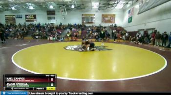 195 lbs Round 2 - Jacob Randall, OKANOGAN UNDERGROUND vs Kael Campos, Sunnyside Ironman Wrestling