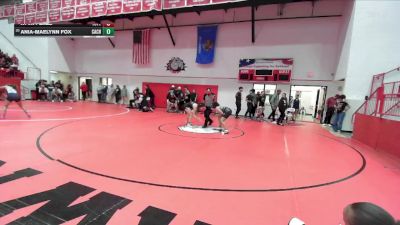 HS 135 lbs Cons. Round 4 - Ania-Maelynn Fox, CACHE vs Ayva Perez, TUTTLE