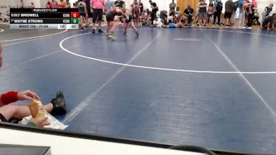 77-84 lbs Cons. Round 2 - Wayne Strong, Iguanas Wrestling Club vs Colt Bridwell, Wentzville Wrestling Federatio