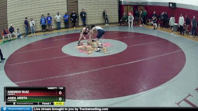 132 lbs Prelim - Aden Arista, Lakeside vs Andrew Ruiz, Legacy