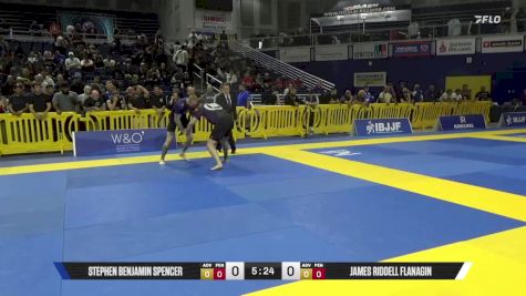James Riddell Flanagin vs Stephen Benjamin Spencer 2025 Pan IBJJF Jiu-Jitsu No-Gi Championship