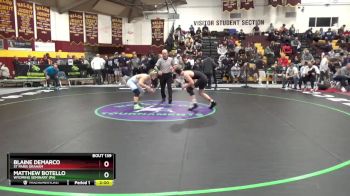 132 lbs Champ. Round 2 - Blaine Demarco, St Paris Graham vs Matthew Botello, Wyoming Seminary (PA)