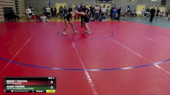 145G Semifinal - Saige Morris, South Anchorage High School vs Bridey Piscoya, West Anchorage