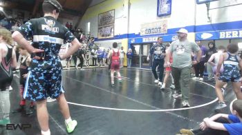 86 lbs Rr Rnd 2 - Dawson Woolsey, Bristow Elementary Wrestling Club vs Rocco Tyler, Berryhill Wrestling Club