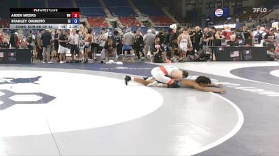120 lbs Cons. Sub-rd Of 64 - Aiden Meeks, WV vs Stanley Okimoto, HI