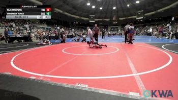 61 lbs Consi Of 4 - Elijah Mote, Bartlesville Wrestling Club vs Bentley Hale, Collinsville Cardinal Youth Wrestling