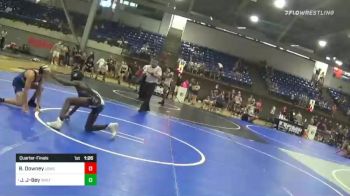 102 lbs Quarterfinal - Bowen Downey, Ubasa vs Javin Jackson-Bey, Whitted Trained