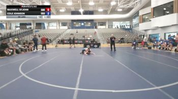 88 lbs Maxwell St.John, Kansas vs Cole Johnson, Colorado