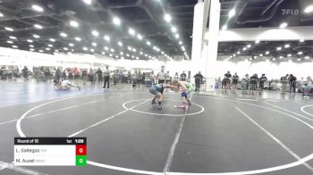 150 lbs Round Of 16 - Lorenzo Gallegos, Top Rank vs Matt Ausel, Mason HS