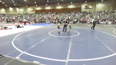 54 lbs Consi Of 16 #1 - Khamari Bonner, Top Fuelers WC vs Tyrese Bliss, Fallon Outlaws WC