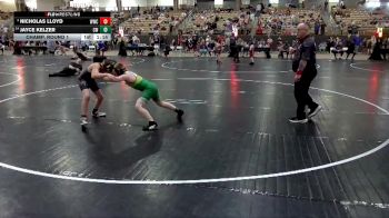 95 lbs Champ. Round 1 - Nicholas LLoyd, Wave Wrestling Club vs Jayce Kelzer, Commanders WC