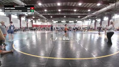 109 lbs Round 3 (12 Team) - Sammy Cumberland, Benton vs Wyatt Kiner, Cow Valley