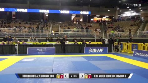 Jose Victor Torres De Oliveira R vs Thierry Felipe Alves Lima De Sou 2025 Pan Jiu Jitsu IBJJF Championship