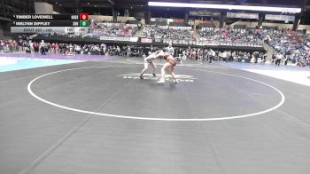 145 lbs Cons. Round 2 - Irelynn Diffley, Spring Hill HS vs Timber Lovewell, Hays HS