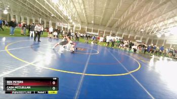 138 lbs Champ. Round 2 - Cash McClellan, Westlake vs Ben Peters, Cedar Valley
