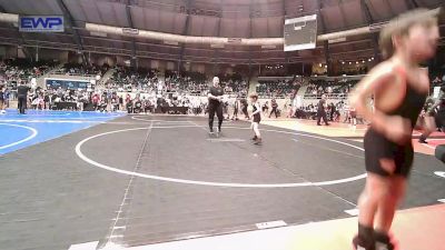 49 lbs Round Of 16 - Kristopher Henry, Powerhouse Wrestling Club vs Coby Lynch, Sallisaw Takedown Club