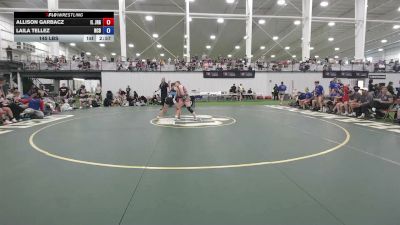 155 lbs Allison Garbacz, Illinois vs Laila Tellez, North Carolina Blue