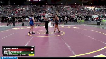 152 lbs Champ. Round 3 - Sophia Stewart, Post Falls vs Brooklyn Anderson, Couer D Alene