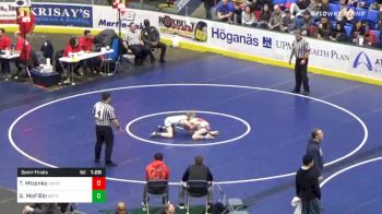 77 lbs Semifinal - Tanner Mizenko, Canon-McMillan vs Shane McFillin, Bethlehem