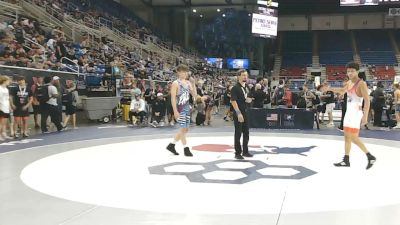 120 lbs Champ. Rd Of 128 - Diego Robertty, Iowa vs Dallas Blauser, Pennsylvania