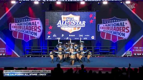 The California All Stars - Onyx [2026 L4 Senior Coed - Medium Day 2] 2026 NCA All-Star National Championship