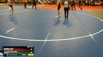 130 lbs Quarterfinal - Mason Molitor, Rocori vs Ayden Leet, Prior Lake