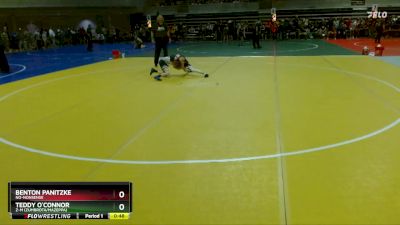 70 lbs Quarterfinal - Teddy O`Connor, Z-M (Zumbrota/Mazeppa) vs Benton Panitzke, No-Nonsense