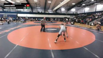 141 lbs Cons. Round 2 - Andrew Minko, Ursinus vs Owen Heffner, Elizabethtown