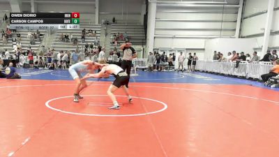 152 lbs Rr Rnd 3 - Owen DiOrio, Iron Faith Silver - HSB vs Carson Campos, Botetourt Training Center - HSB
