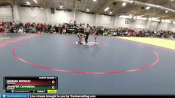 115 lbs Champ. Round 1 - Jennifer Camarena, Skyview vs Hannah Rocklin, Chatfield