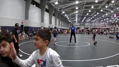 75 lbs Finals (2 Team) - AJ Rogers, North DeSoto Wrestling Academy vs Andrew Veloquio, Mat Mayhem