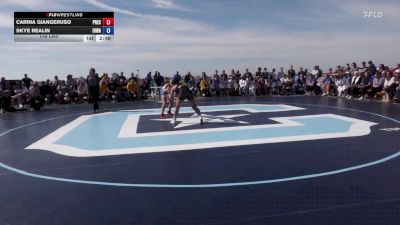 138 lbs Rr Rnd 1 - Carina Giangeruso, Presbyterian vs Skye Realin, Iowa