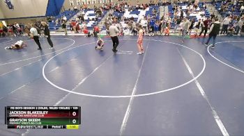 105 lbs Cons. Round 4 - Jackson Blakesley, Champions Wrestling Club vs Grayson Skeem, Fremont Wrestling Club