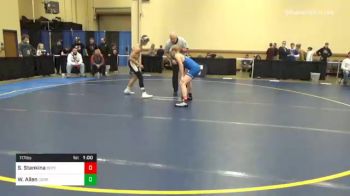 117 lbs Consolation - Shane Stankina, Boyertown vs William Allen, Corry