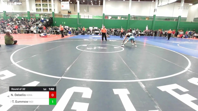 124 lbs Round Of 32 - Nick Debellis, Horace Greeley vs Tomah Gummow ...