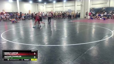 215 lbs Round 2 (6 Team) - Kensly Lorthe, Wrestling University vs Nathan Chandler, Division-1