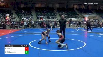 73 lbs Semifinal - Sean Willcox, Sunkist Kids/Monster Garage vs Revin Dickman, The Compound Indy