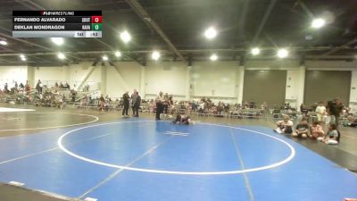 54 lbs Round Of 16 - Fernando Alvarado, Southwest Stallions WC vs Deklan Mondragon, Ravage WC