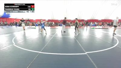 138 lbs Semis & Wb (16 Team) - Aiden Schrempp, Canton A vs Thaddeus Young, Brainerd