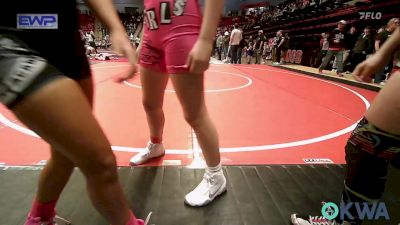 126 lbs Consolation - Emmry Vaught, Dark Cloud Wrestling Club vs Iris Cisneros, Skiatook Youth Wrestling