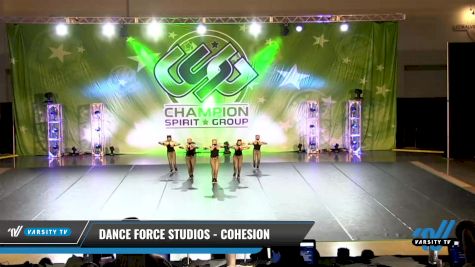 Dance Force Studios - Cohesion [2021 Youth - Hip Hop - Small Day 2] 2021 CSG Dance Nationals