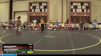 125 lbs Round 5 (6 Team) - Julian Dawson, Olympic White vs Joseph Florance, Gorilla Grapplers