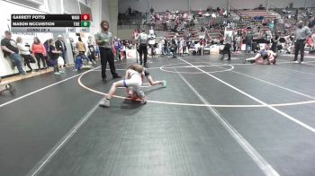 64 lbs Consi Of 4 - Garrett Potts, Wagoner Takedown Club vs Mason McCuistion, Tiger Trained Wrestling